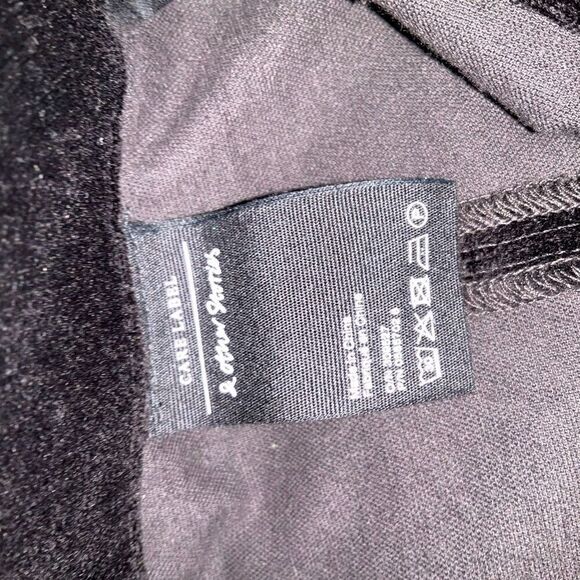 And Other Stories Black Velvet Belted Pants. 8. Black. Beautiful. Office Siren! - Picture 8 of 11